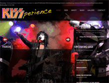 Tablet Screenshot of kissperience.com